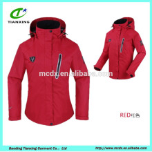 windproof and waterproof red outdoor ladies fishing jacket